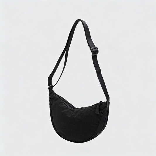 Túi bánh bao màu đen đơn giản