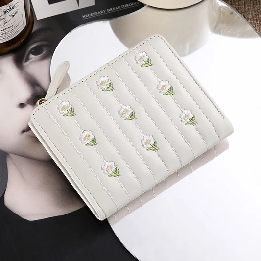 Thêu nhỏ đơn giản zero ví